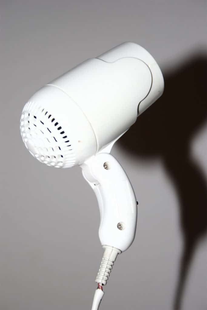 Hair Dryer for how to shrink a leather wallet