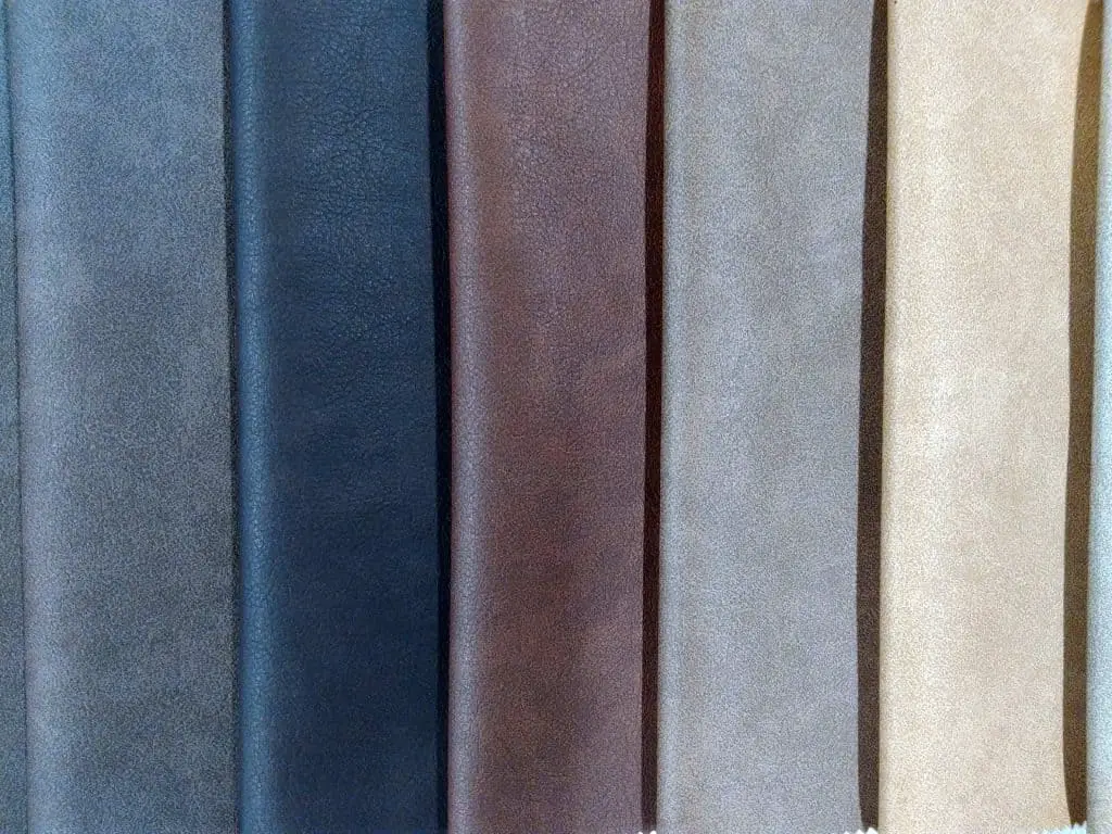 leather dyed different shades