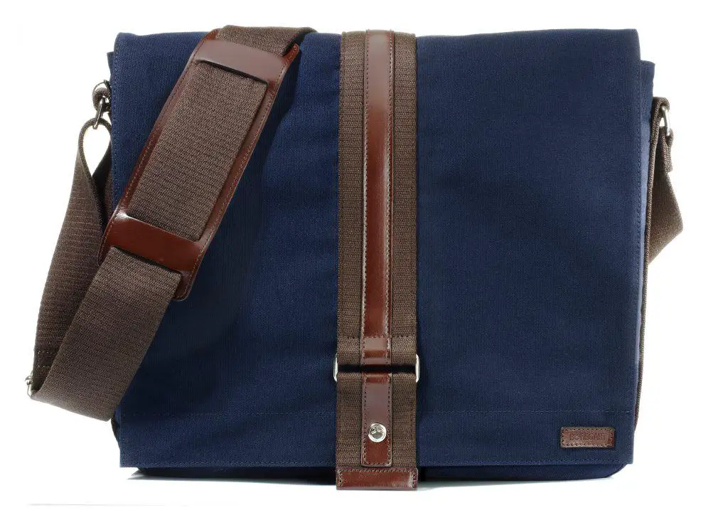 canvas messenger bag