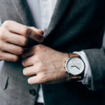 Article: Which Hand Does a Watch Go On? Image shows man with watch on left wrist