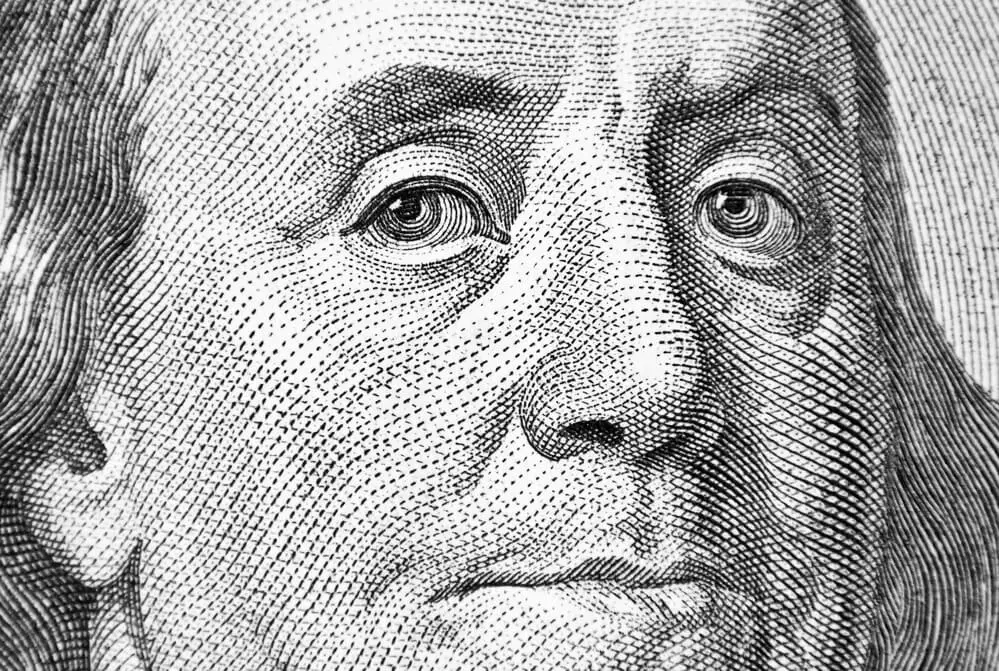 Ben Franklin - for wallet quotes article